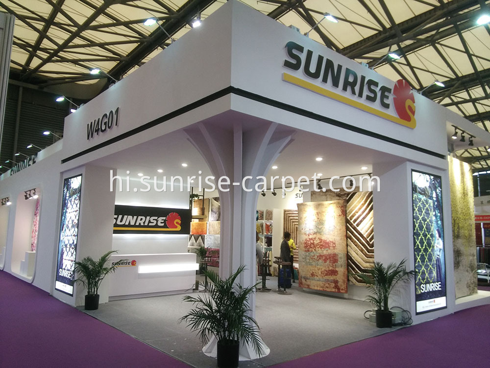 Our Stand At 2017 Domotex Asia Fair 1